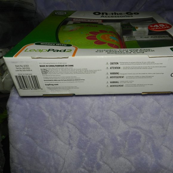 🐸Leapfrog On-the-go Bundle Set LeapPad 1-2 Tablet & LeapsterGS Sealed NWT! - Picture 9 of 9